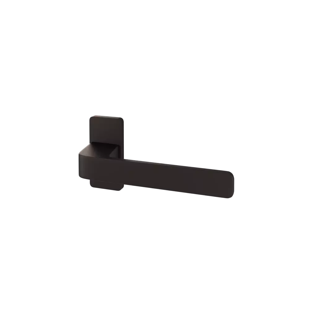 Black entry-doors door-accessories handles handle-h6s26-sk3s34 