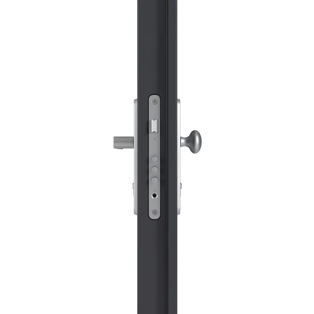 Door knob/handle entry-doors models-of-door-fillings dindecor 6124-pwz  