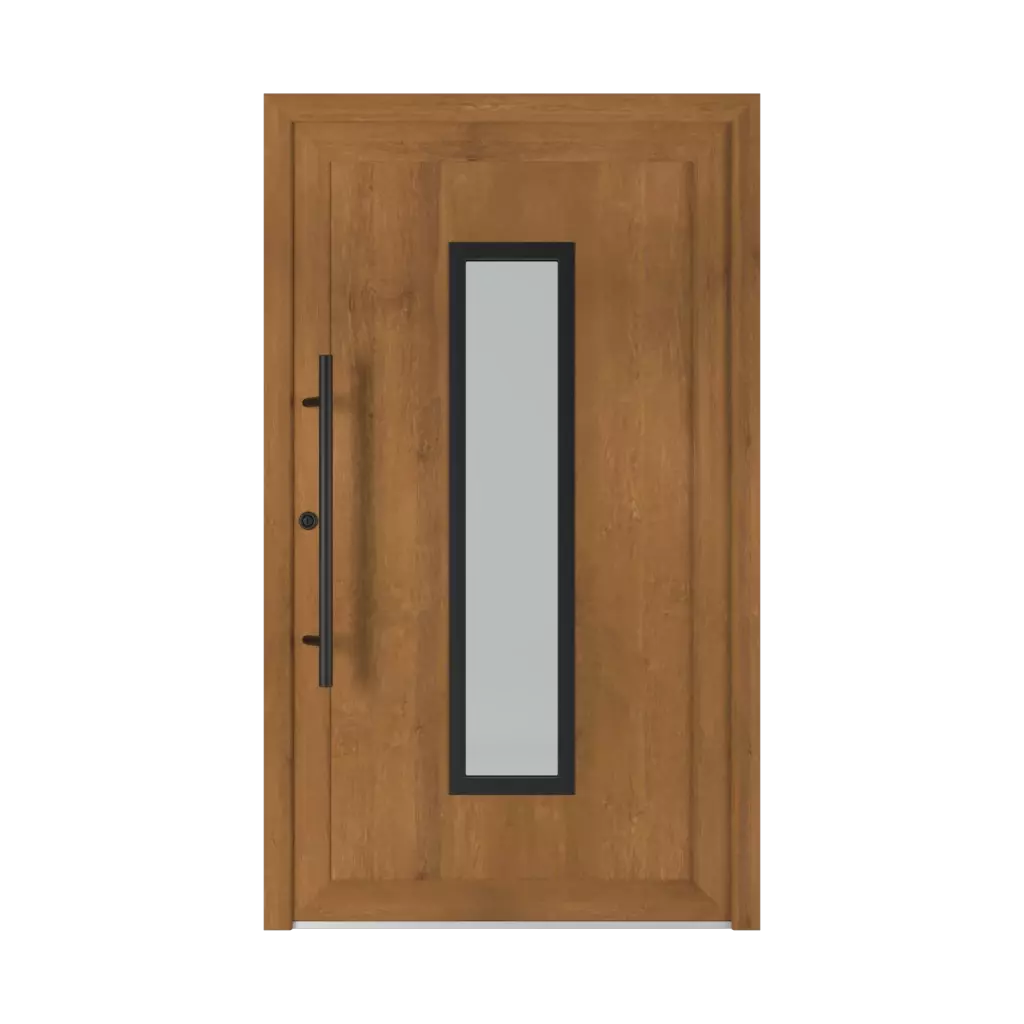 6002 Black PVC entry-doors models-of-door-fillings dindecor 6002-black-pvc  