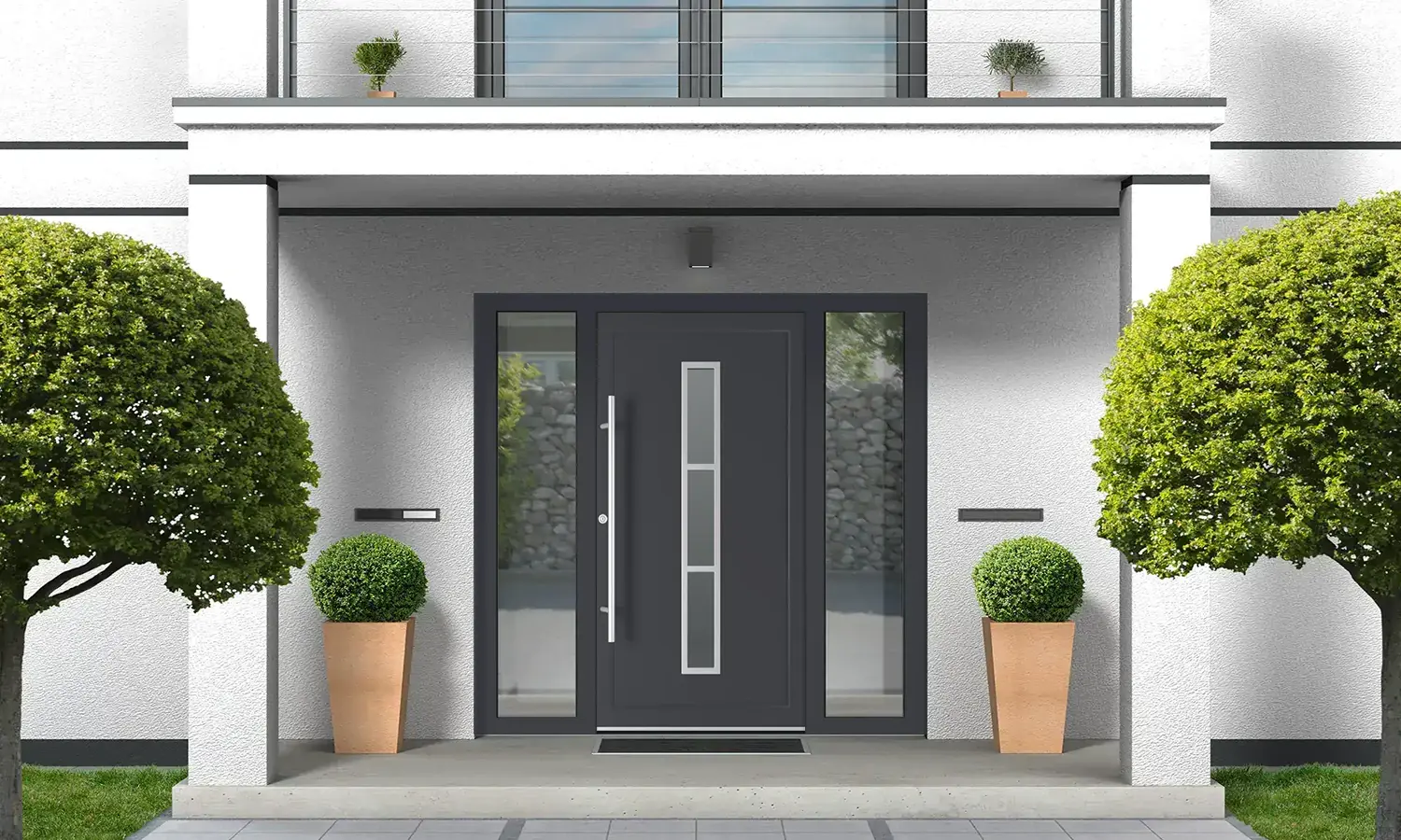 6003 PVC ✨ entry-doors models-of-door-fillings dindecor 6003-pvc  