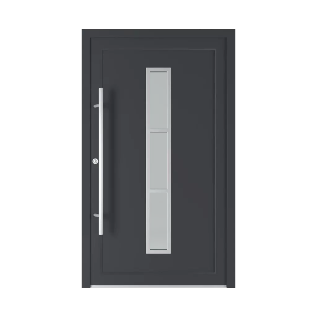 6003 PVC ✨ entry-doors door-colors ral-colors ral-6035-pearl-green 