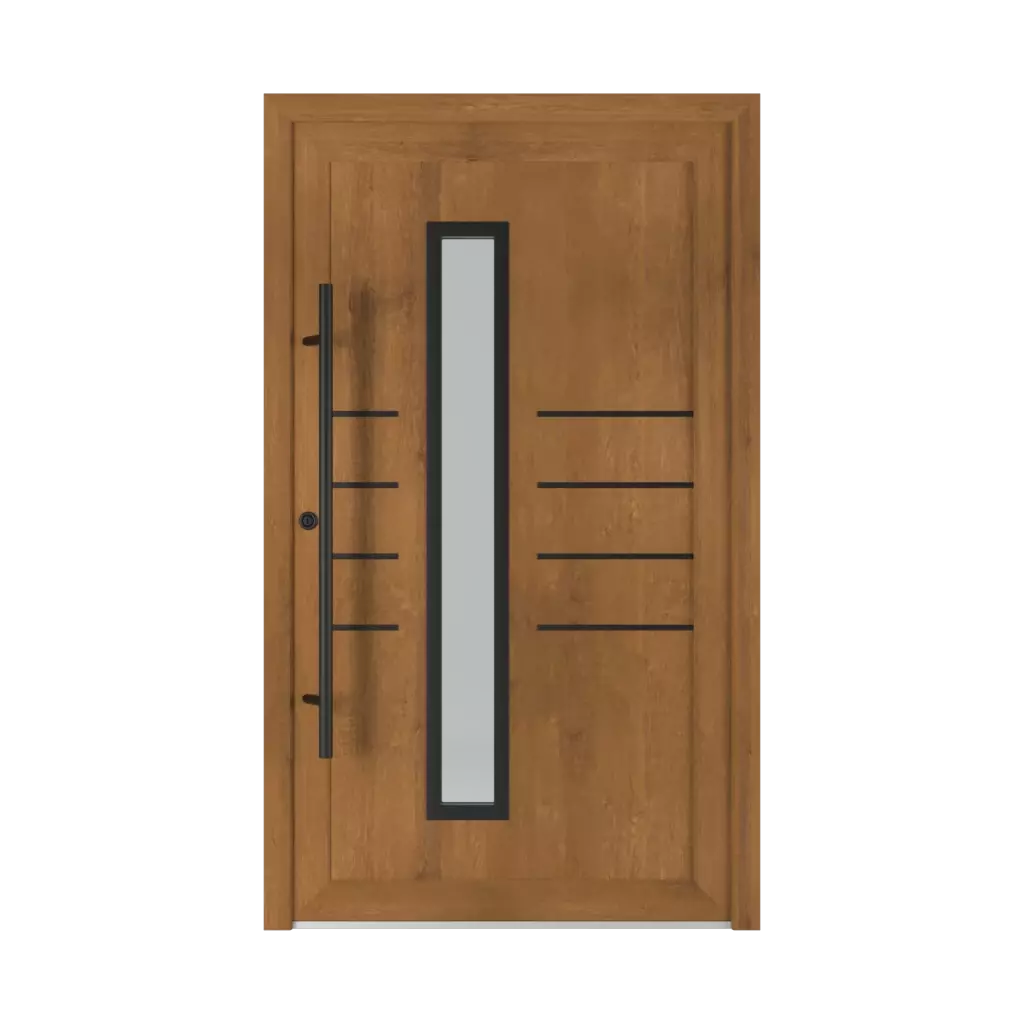 6011 PVC Black ✨ entry-doors door-colors ral-colors ral-8015-chestnut-brown 