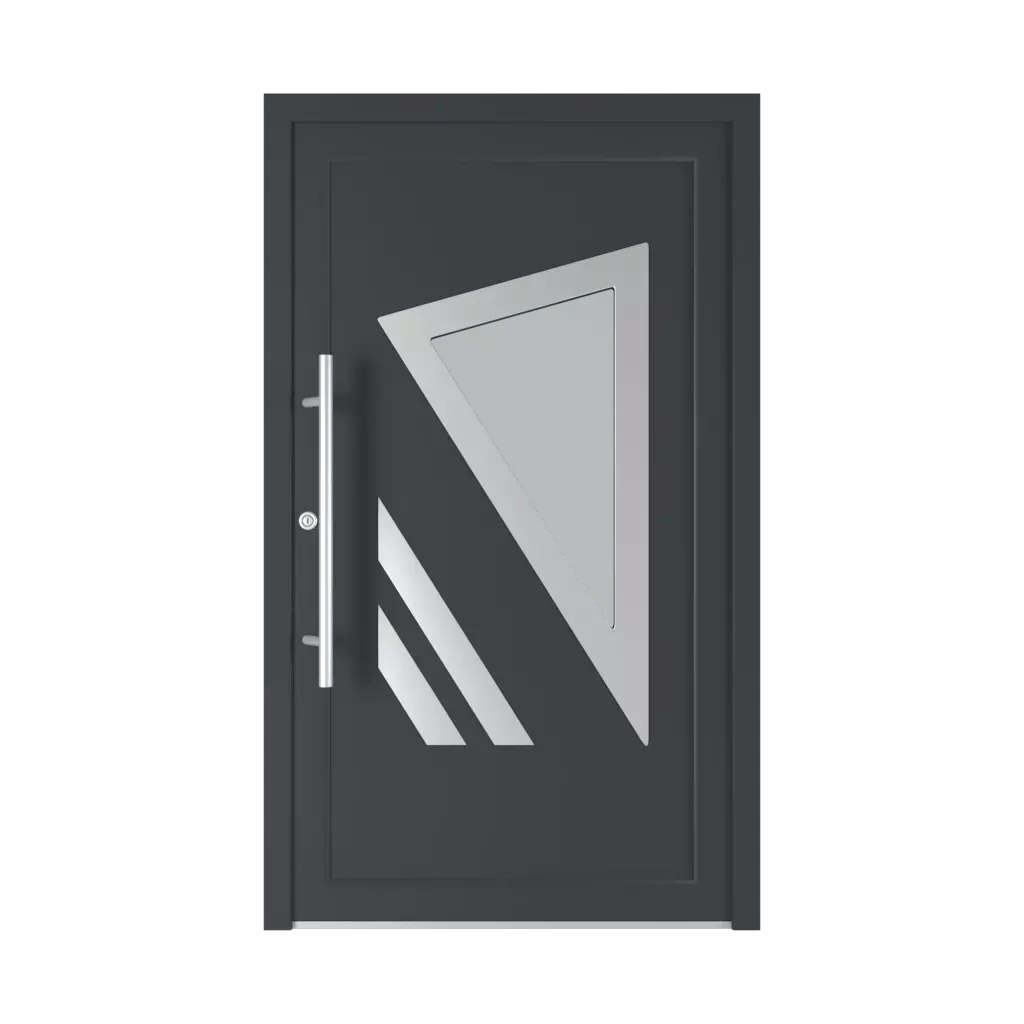PVC entry-doors models-of-door-fillings dindecor 1701-pvc