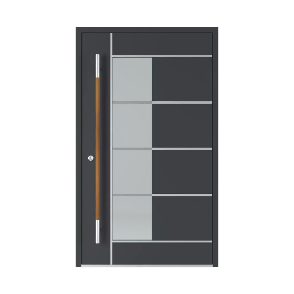 Model 2802 entry-doors models-of-door-fillings aluminum 