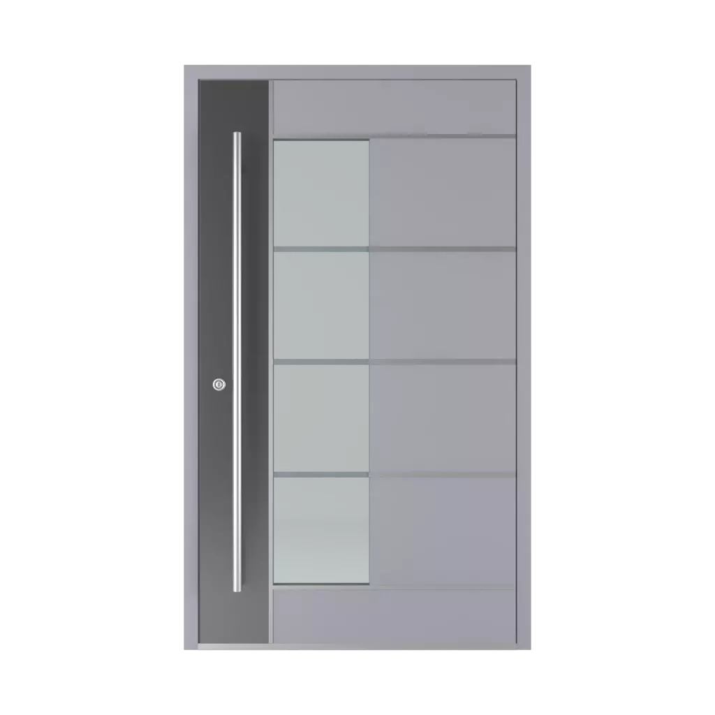 Model 2802 BS entry-doors models-of-door-fillings aluminum 