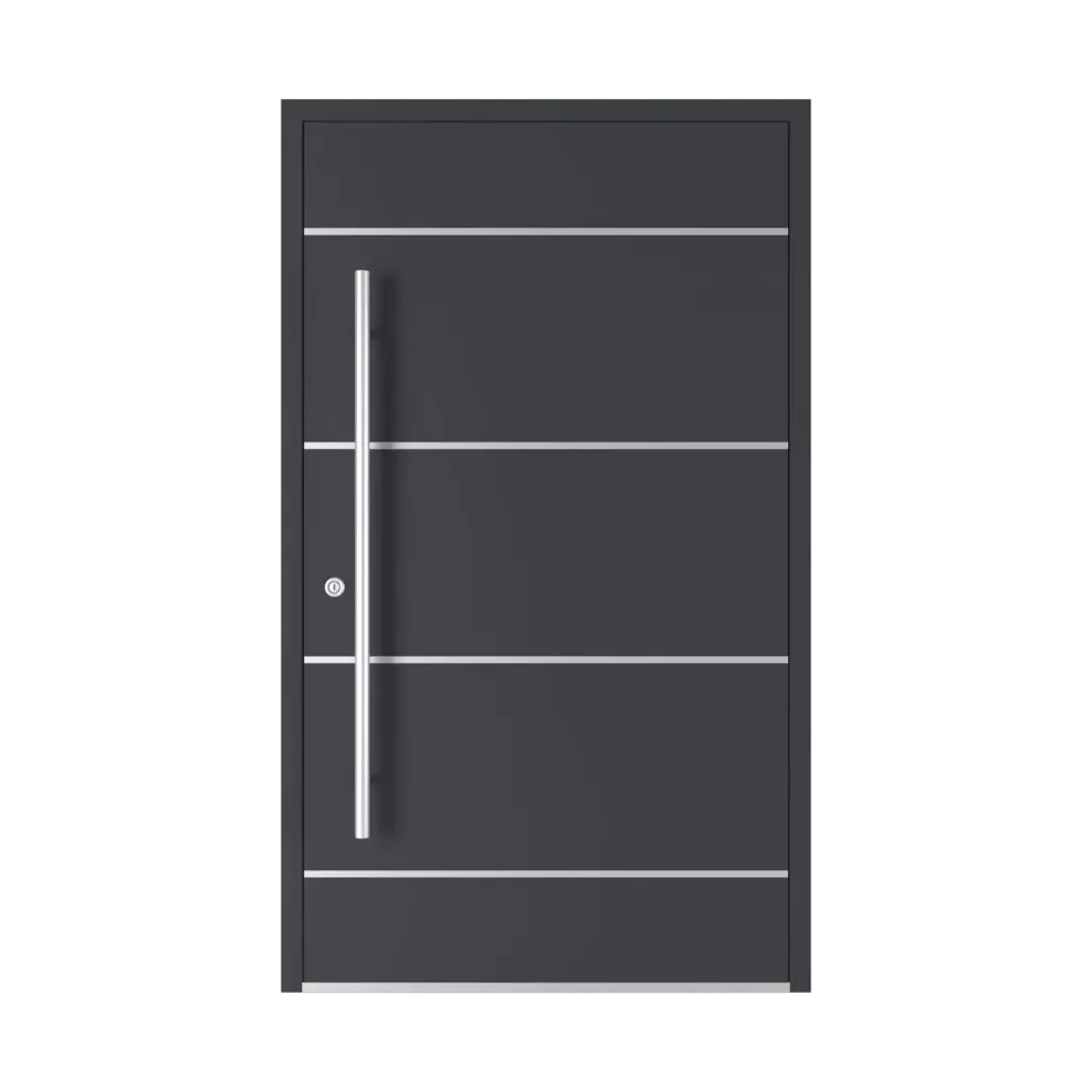 Model 5009 ST entry-doors models-of-door-fillings aluminum 