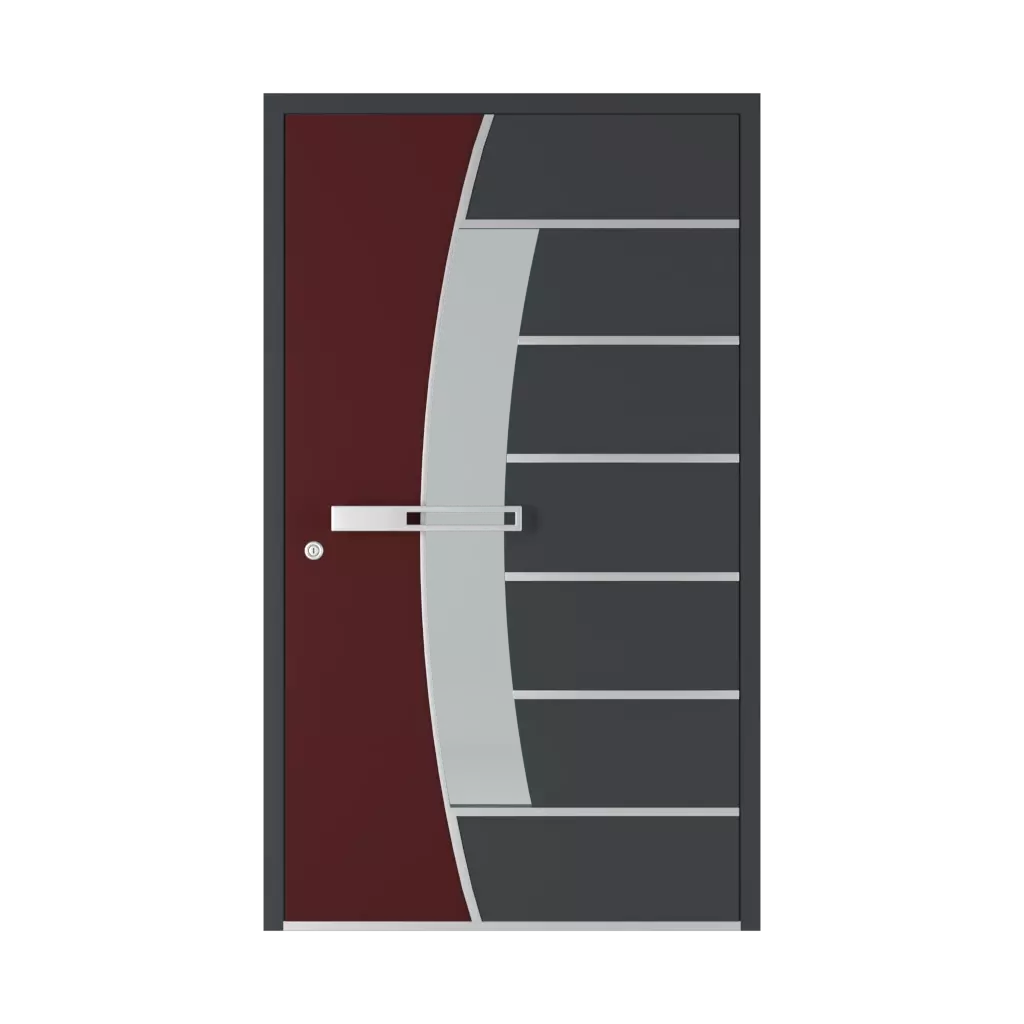 Aluminum entry-doors models-of-door-fillings cdm model-42