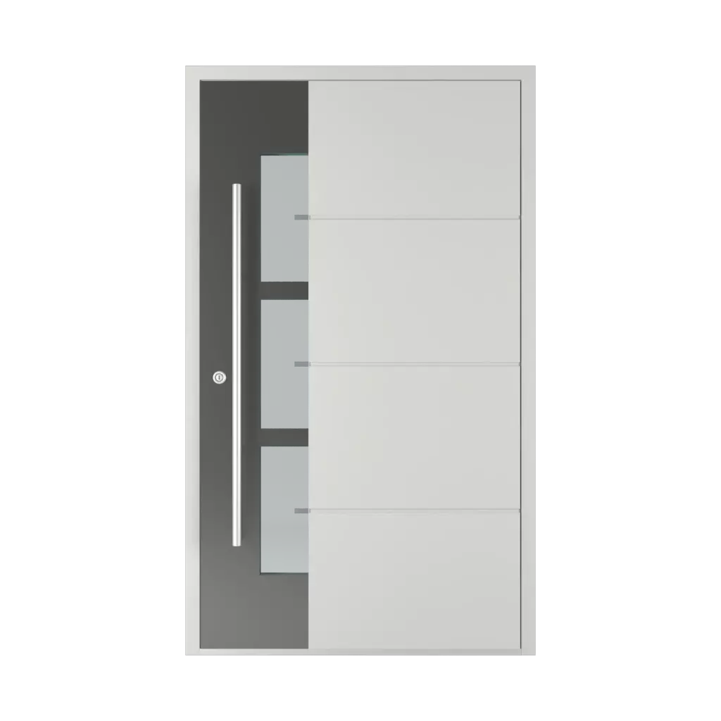 Model 6114 ✨ entry-doors models-of-door-fillings aluminum 