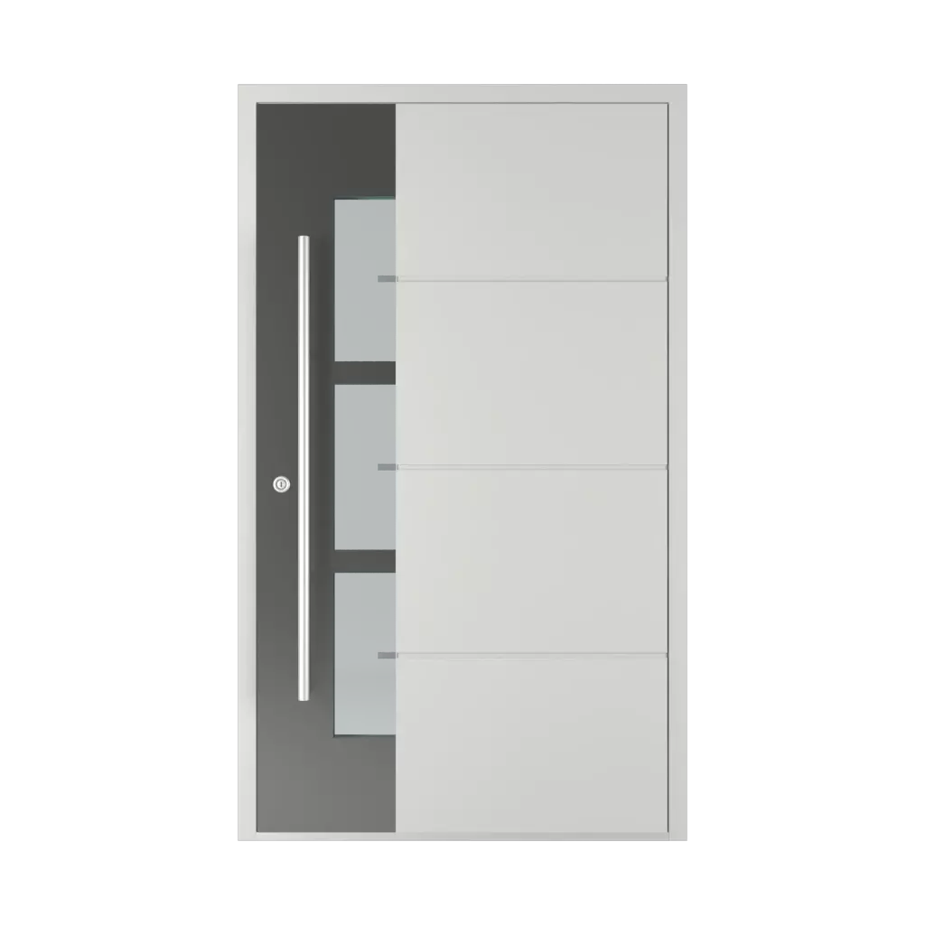 Model 6114 ✨ entry-doors door-colors standard-colors gray-sheffield-oak 