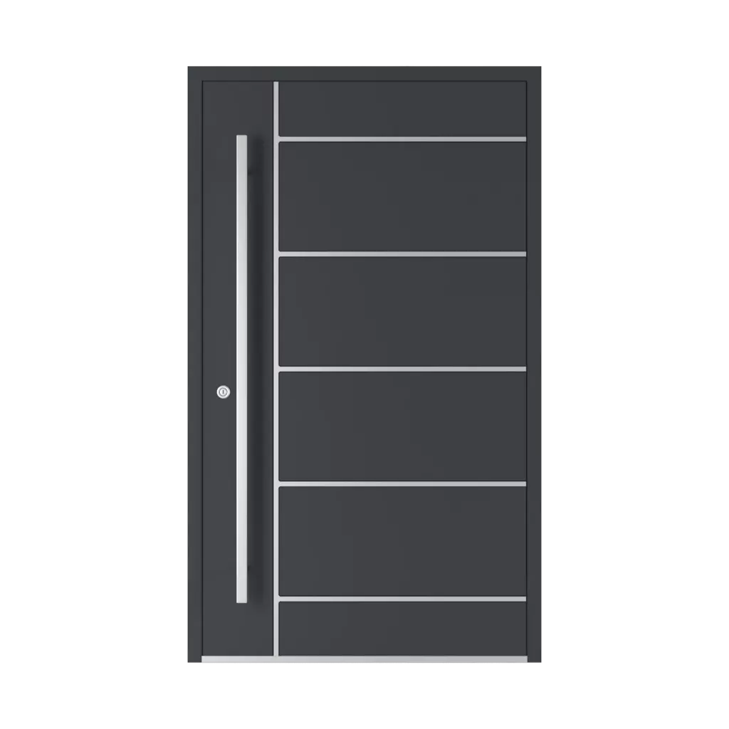 Model 2801 ST ✨ entry-doors door-colors standard-colors aludec-gray-basalt 