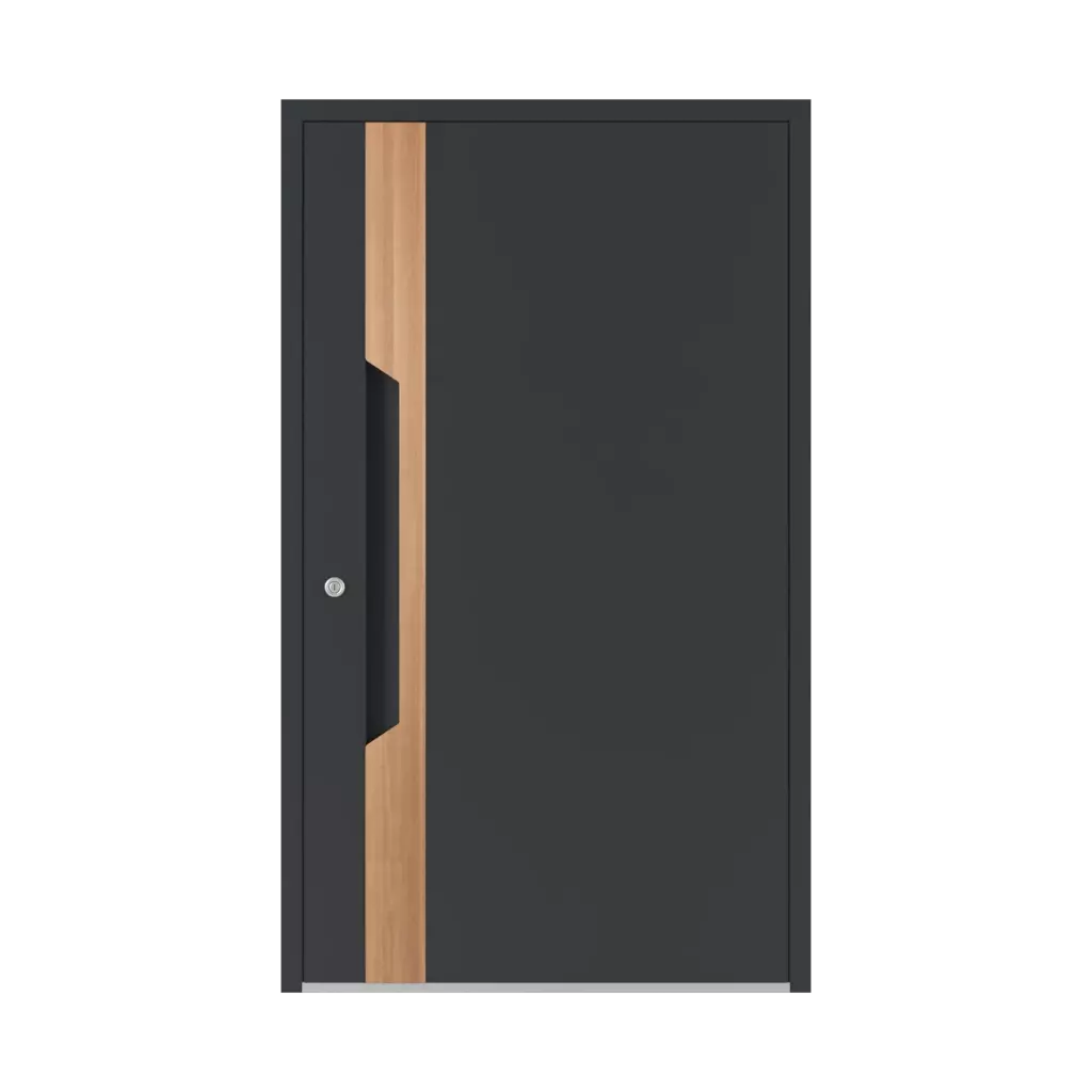 6121 PWZ ✨ entry-doors door-colors ral-colors ral-7032-pebble-grey 