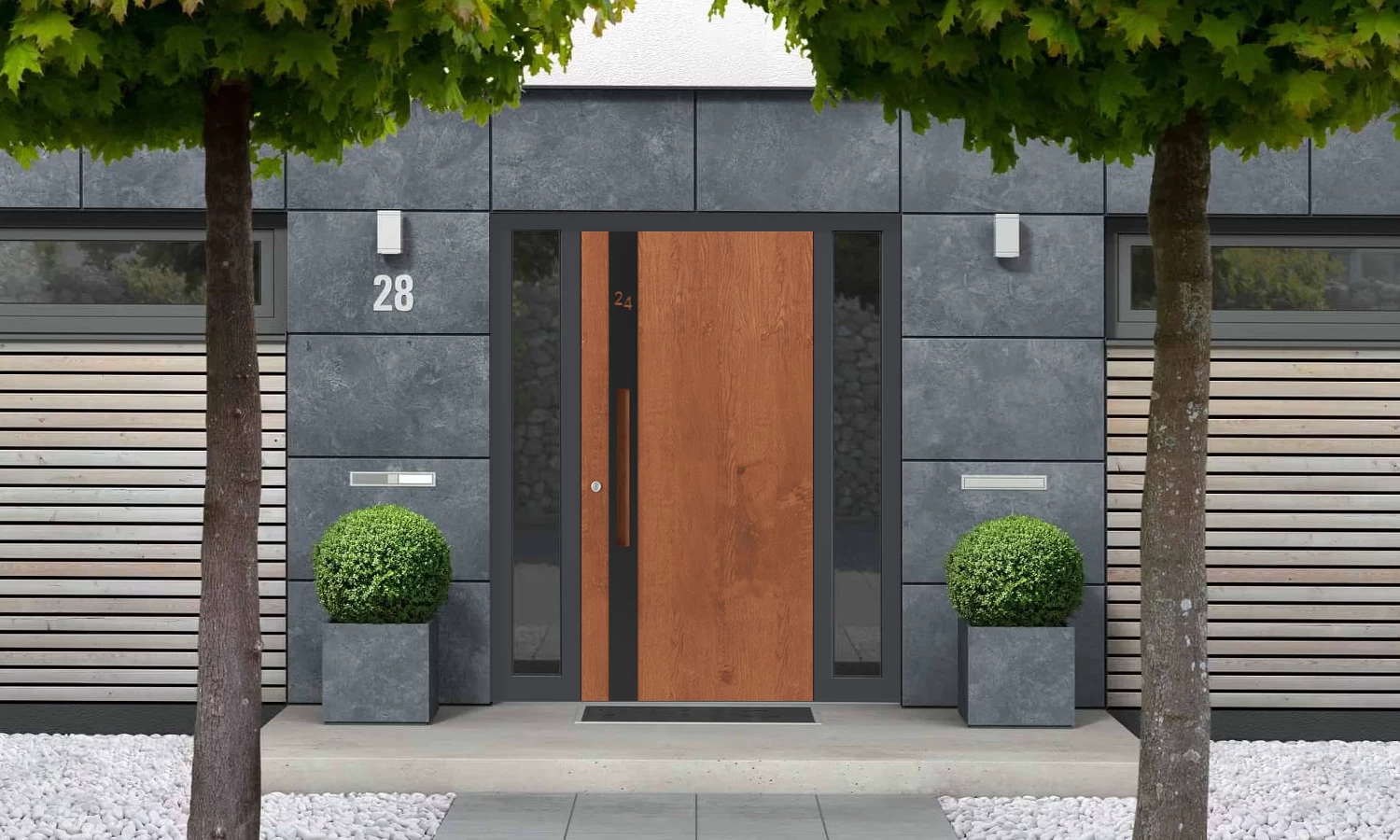 6124 PWZ entry-doors models-of-door-fillings dindecor 6124-pwz  