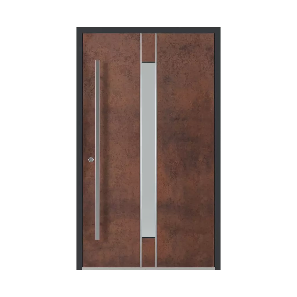 SK05 Corten 🏆 entry-doors models-of-door-fillings dindecor 