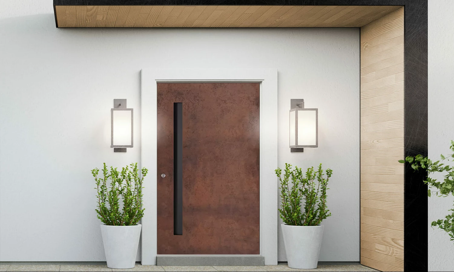 SK06 Corten 🏆 entry-doors models-of-door-fillings dindecor sk06-corten  