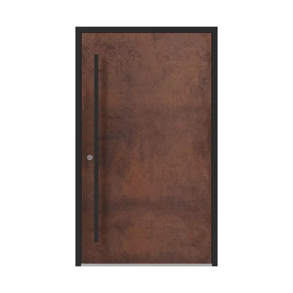 SK02 Corten 🏆 entry-doors models-of-door-fillings dindecor sk02-corten  