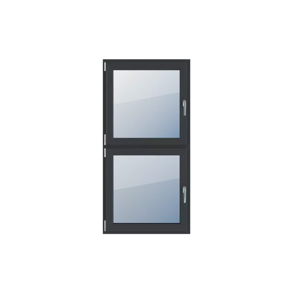 Vertical symmetrical division 50-50 windows types-of-windows double-leaf vertical-symmetrical-division-50-50  