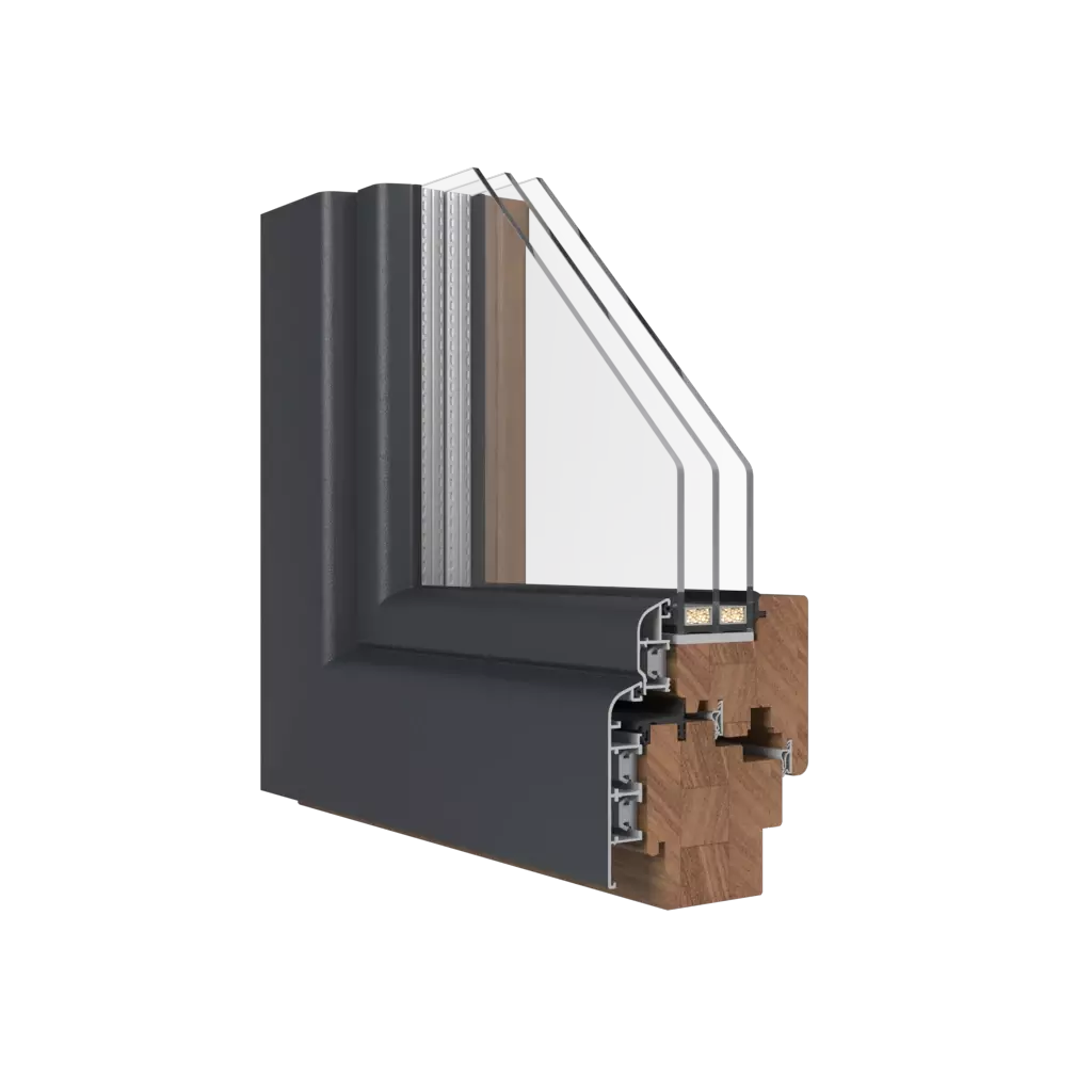 SOFT-LINE-ALU Rounded windows window-profiles cdm soft-line-alu