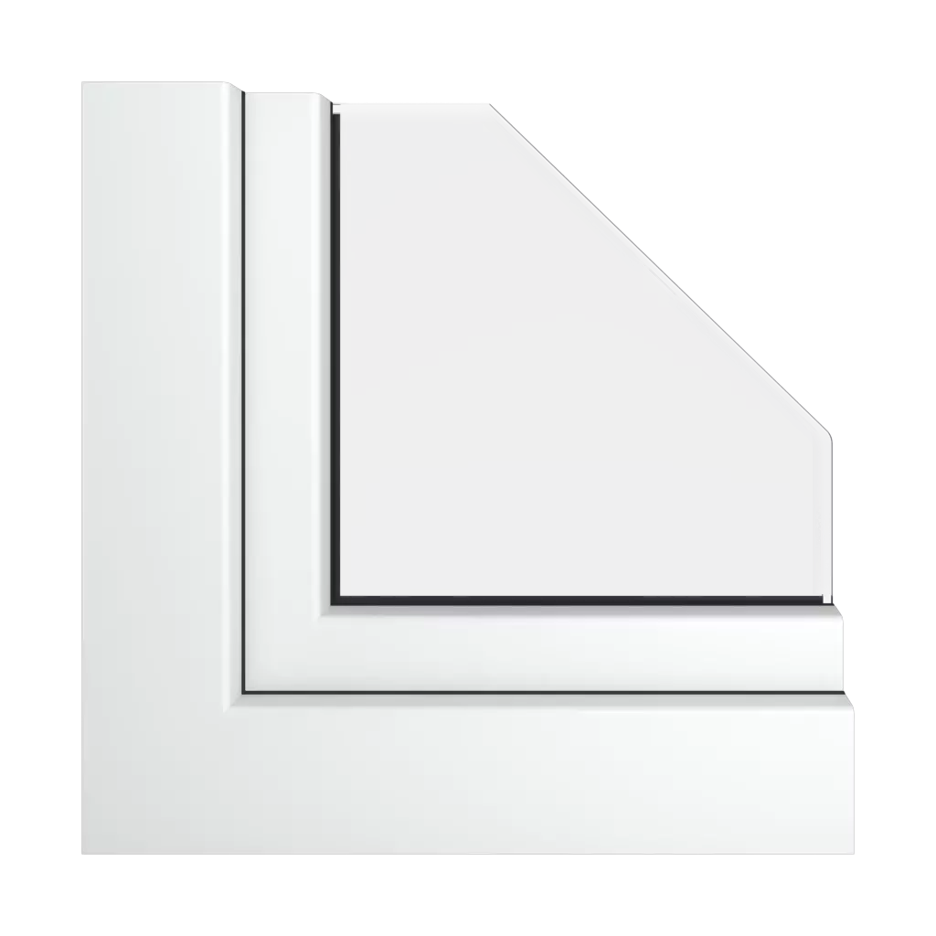 Ultra-matt white windows window-profiles veka vekamotion-82