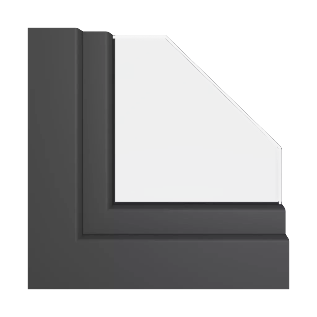 Ultramatte umber windows window-profiles veka vekamotion-82