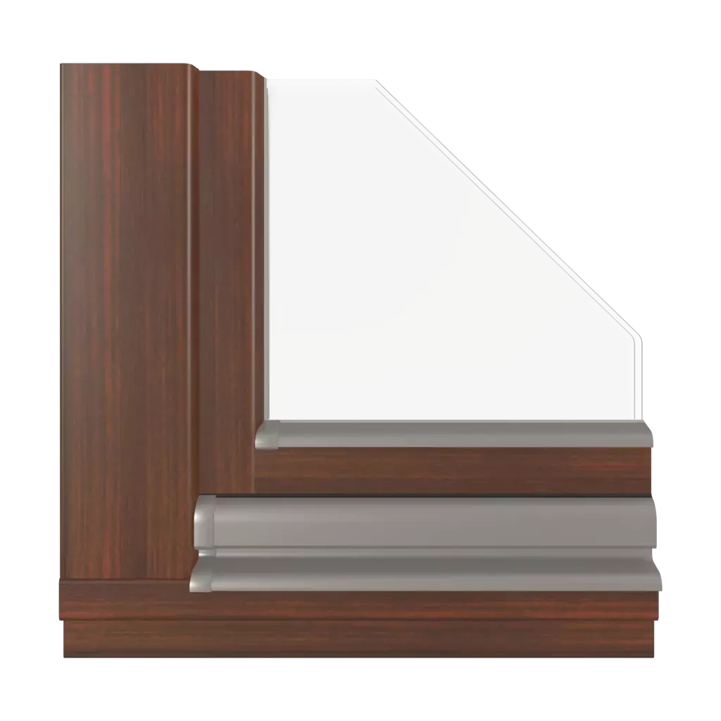 Acajou windows window-color colors cdm-pine-wood-colors