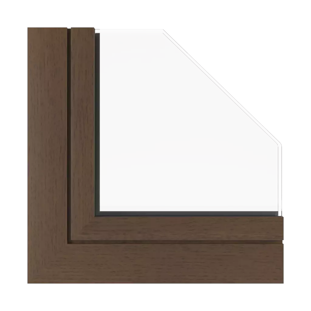 Walnut vein windows window-profiles aluprof mb-78ei-seamless-fireproof-partition-wall