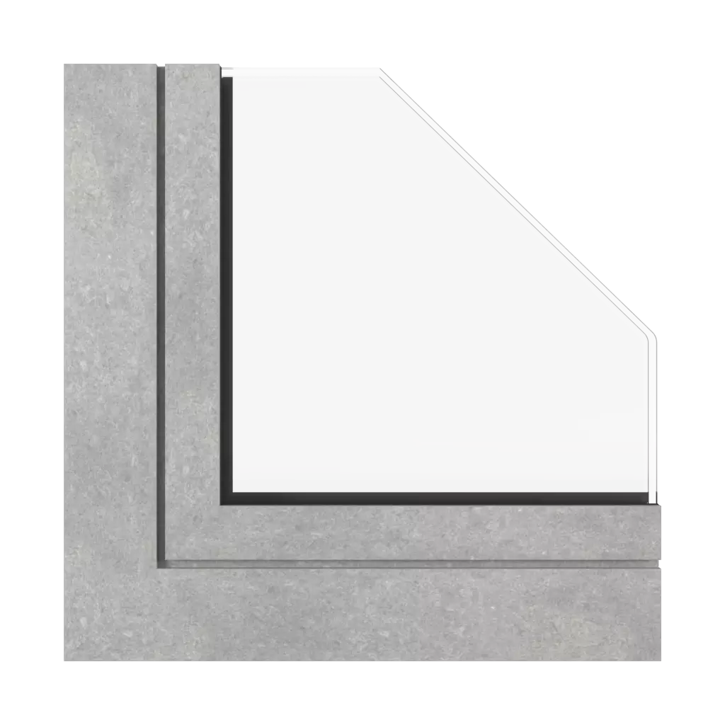 Concrete windows window-profiles aluprof fire-rated-glazed-roofs