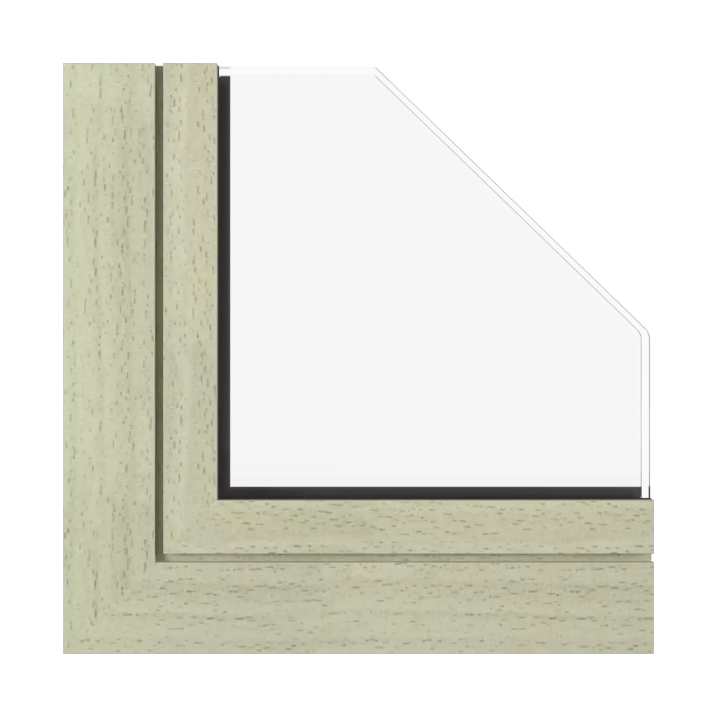 Beech windows window-color aluprof-colors beech