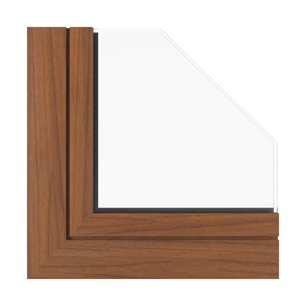 Dark gean windows window-profiles aluprof mb-86-fold-line-hd