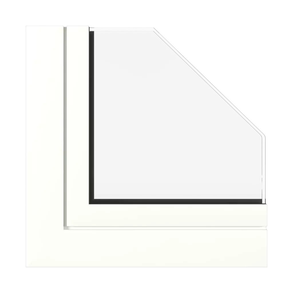 Traffic white matt✨ windows glass glass-pane-types soundproofing 