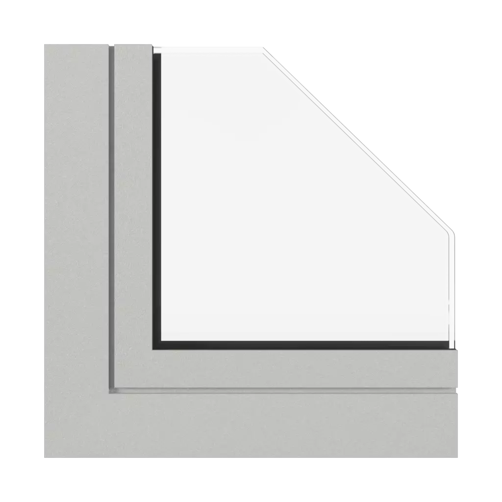 Light gray fine structure windows window-color aluprof-colors light-gray-fine-structure