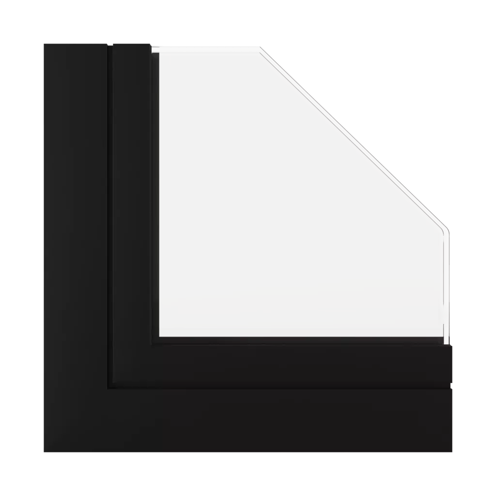 Black matte ✨ windows glass glass-pane-types soundproofing 