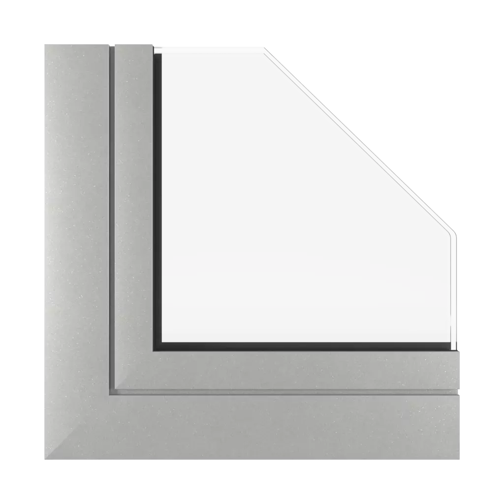 White aluminium matt windows window-profiles aluprof mb-78ei-seamless-fireproof-partition-wall