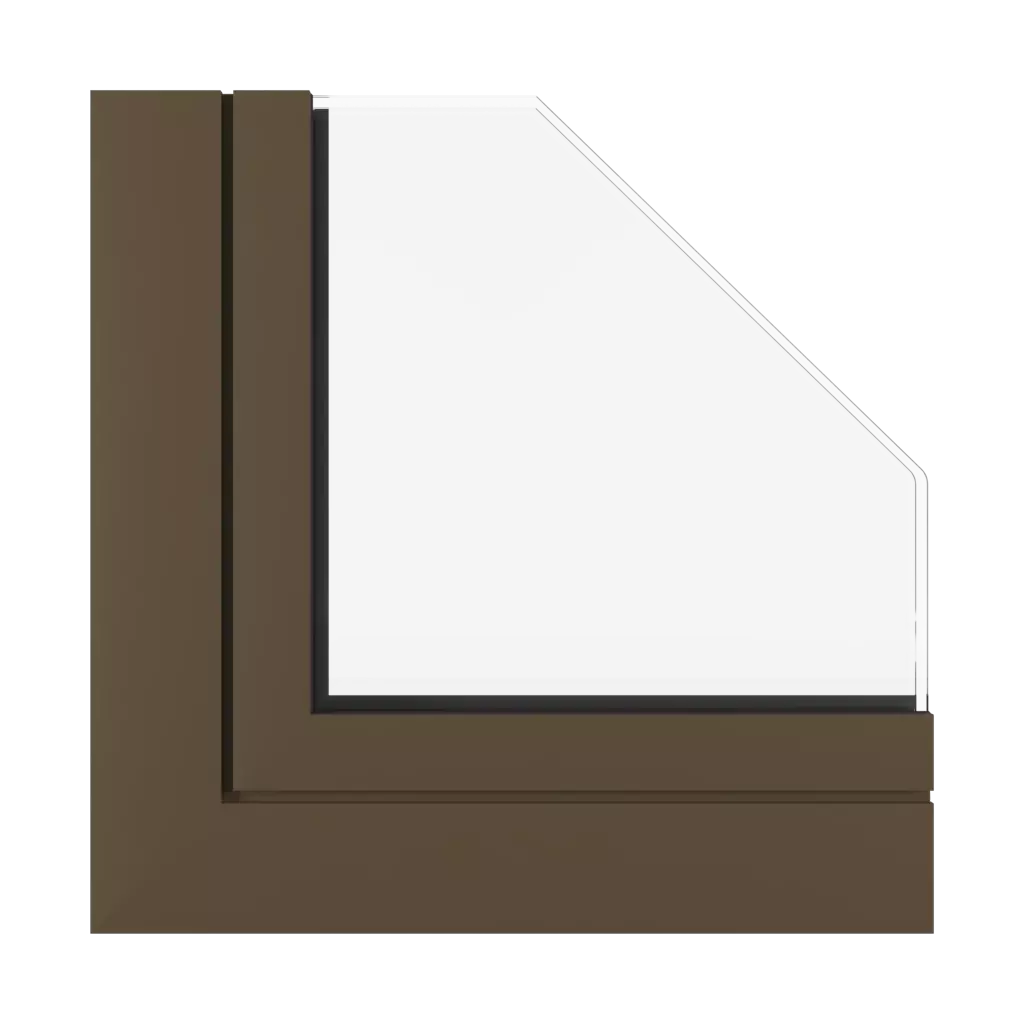 Brown SK windows window-profiles aluprof mb-sr50n-efekt