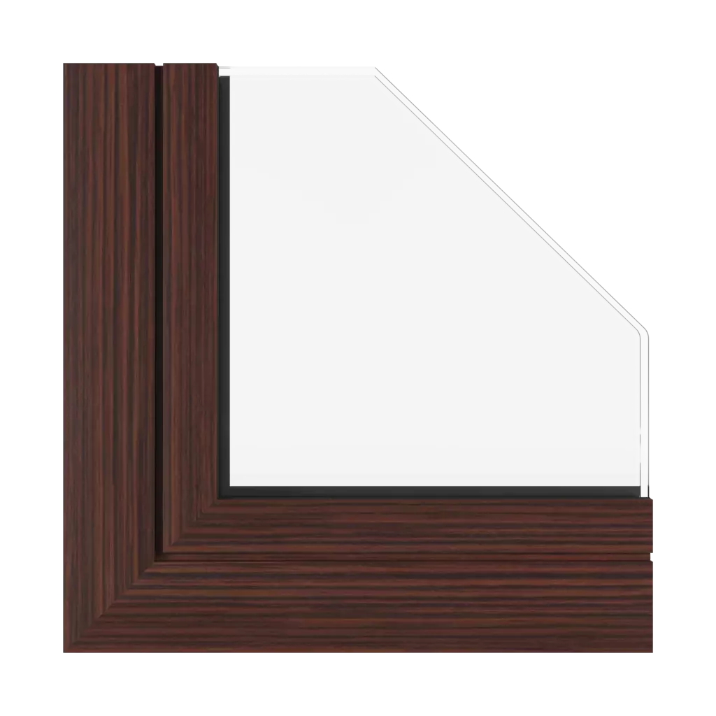 Mahogany SK windows window-profiles aluprof mb-78ei-seamless-fireproof-partition-wall