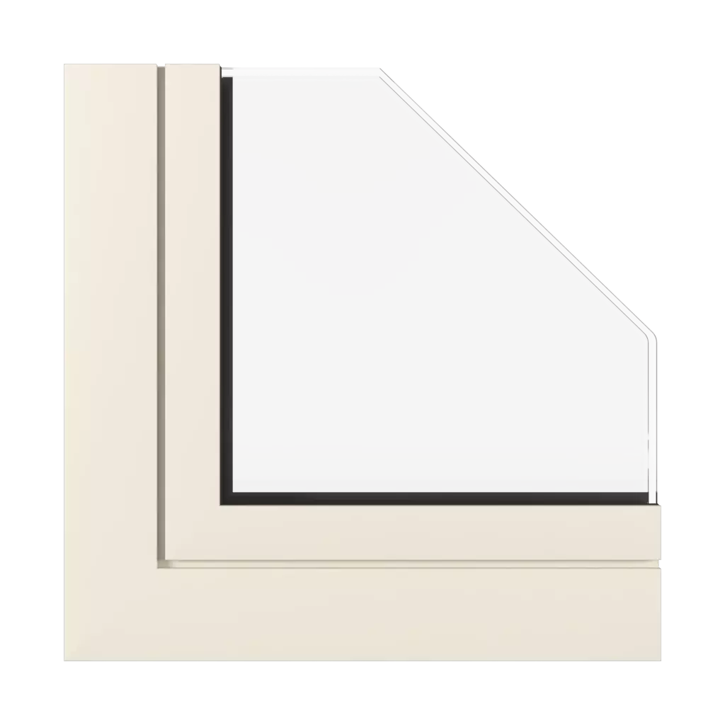 Cream white SK windows window-profiles aluprof fire-rated-glazed-roofs