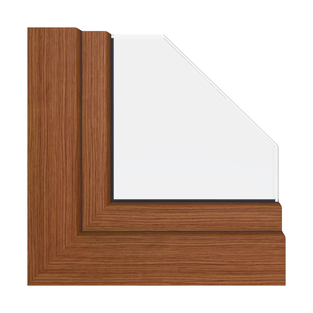 Douglas fir windows window-profiles aluplast ideal-8000