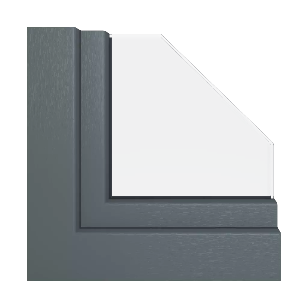 Anthracite gray ✨ windows window-profiles aluplast ideal-8000