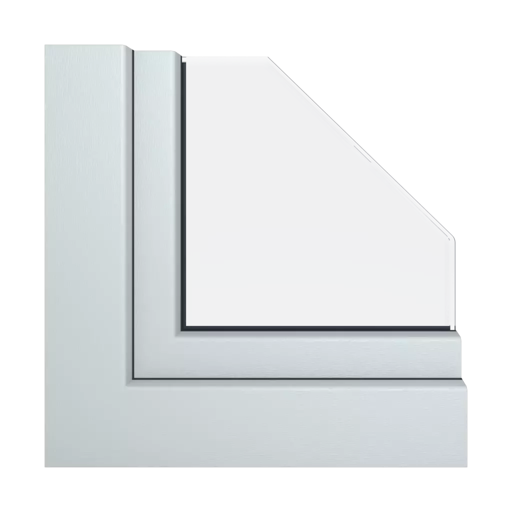 Textured gray windows window-profiles aluplast ideal-8000