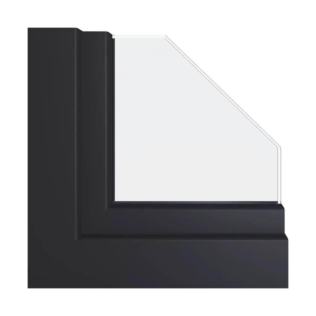 Jet Black Matt 18 windows window-color salamander-colors jet-black-matt-18