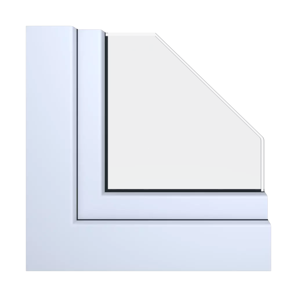 White windows window-profiles schuco corona-si-82