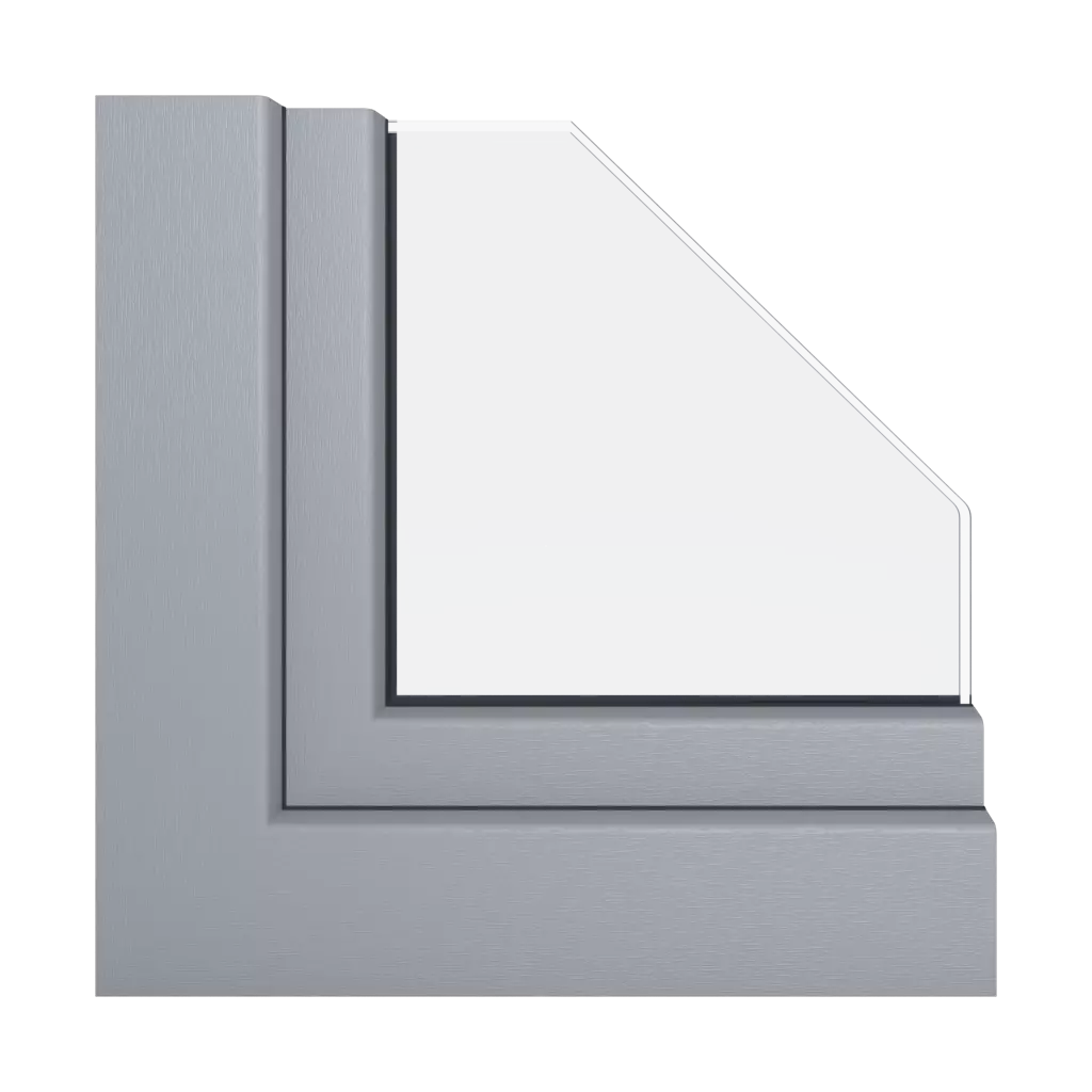 Signal gray windows window-profiles schuco corona-si-82