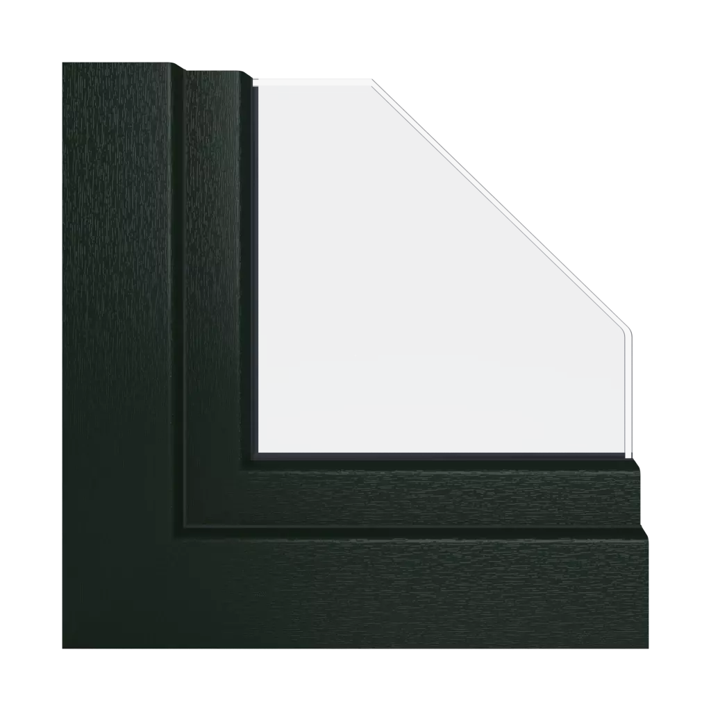 Fir green windows window-profiles schuco corona-ct-70