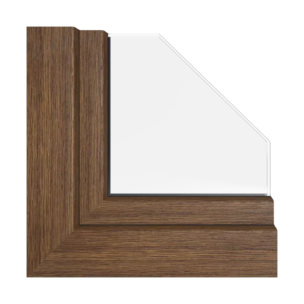 Rustic oak windows window-color kommerling-colors rustic-oak