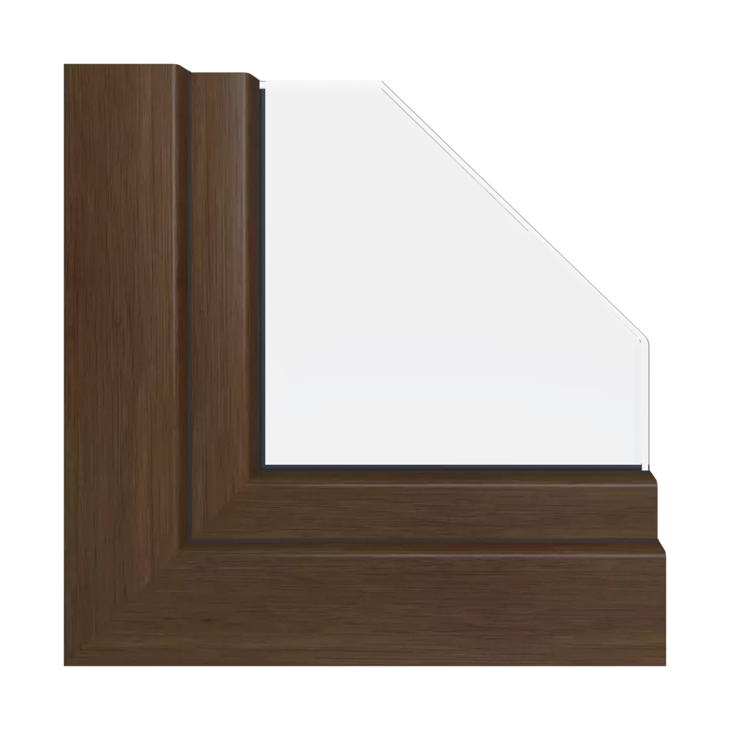 Realwood amaranth oak windows window-profiles gealan hst-s-9000