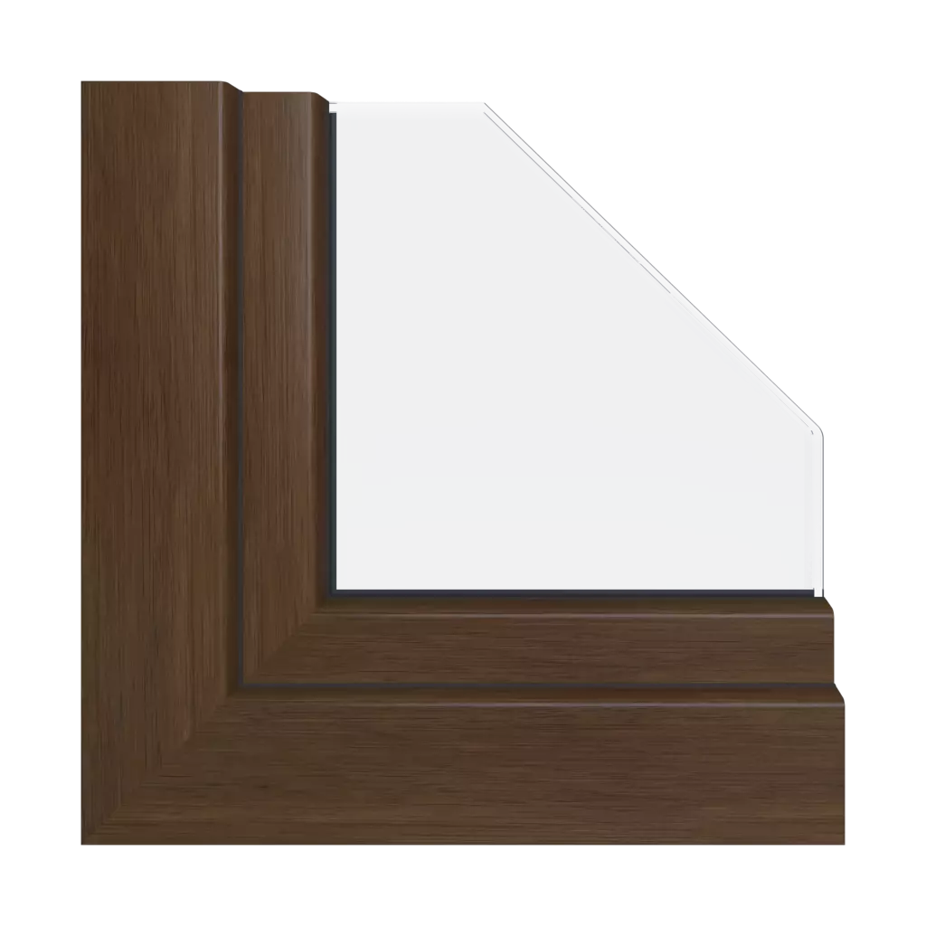 Realwood amaranth oak windows window-profiles gealan linear