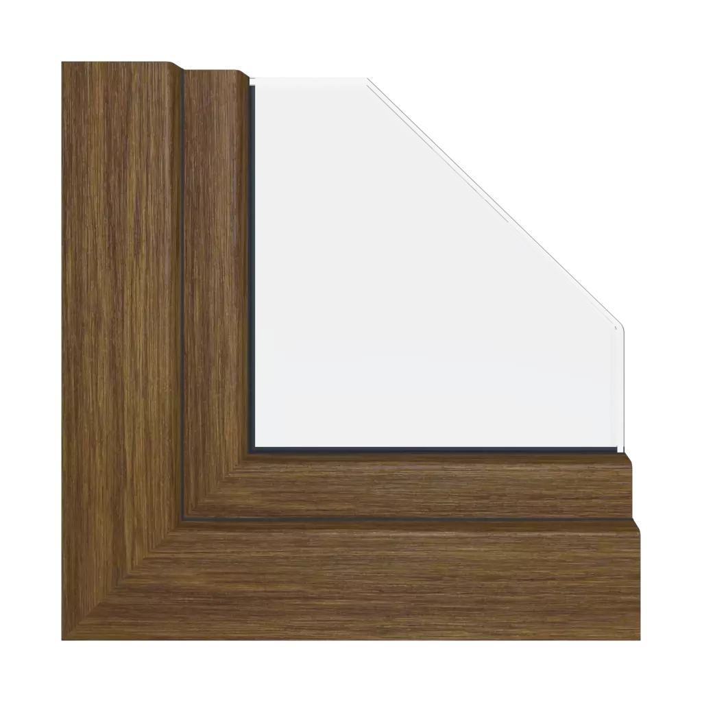 Rustic oak products pvc-windows    