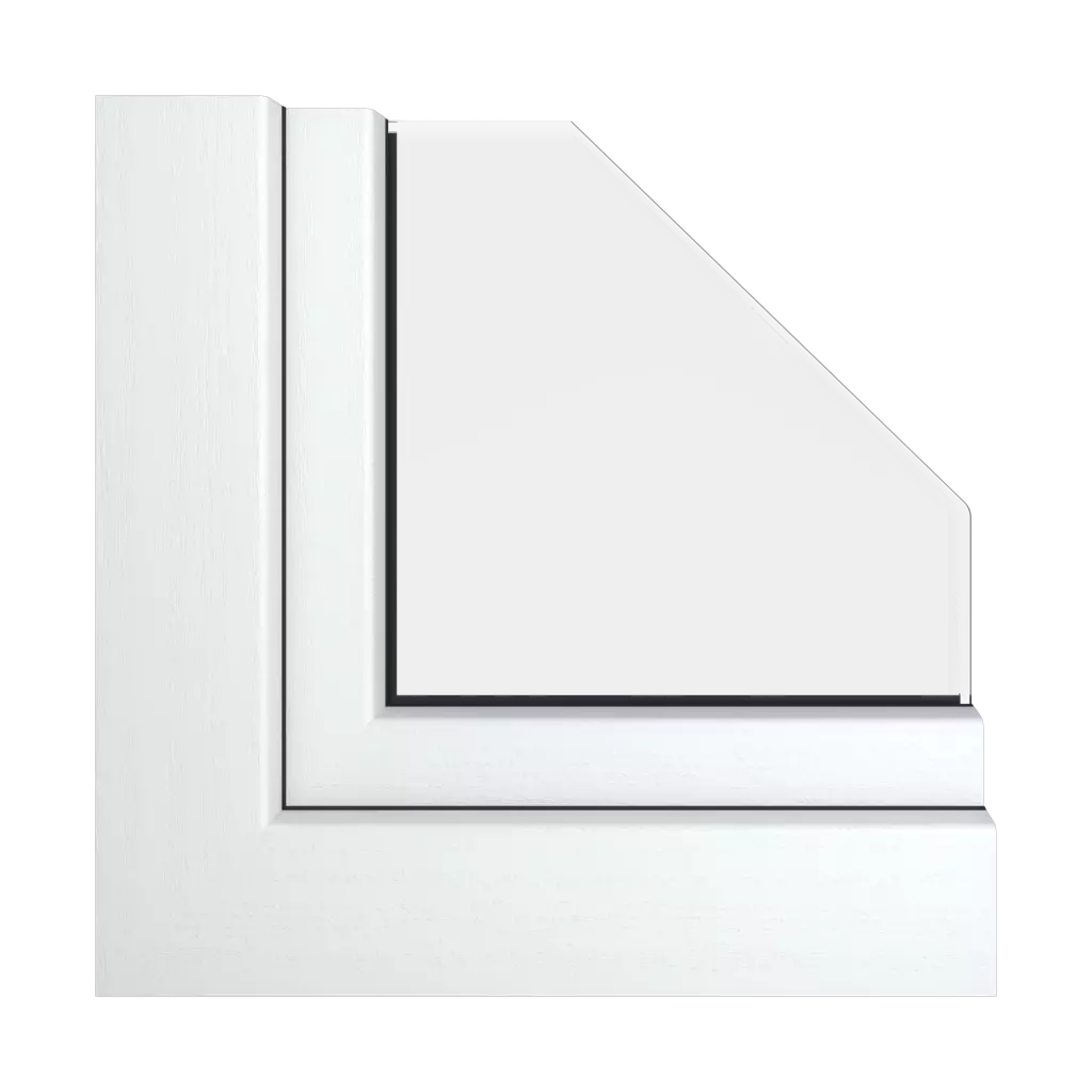 Brilliant white RAL 9003 products window-packages pvc-design-plus   