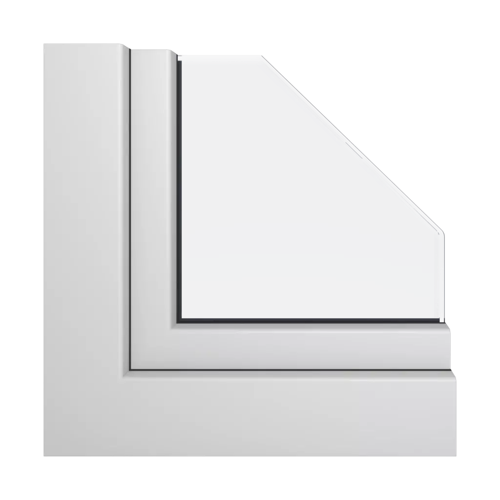Signal gray smooth RAL 7004 windows window-profiles gealan hst-s-9000