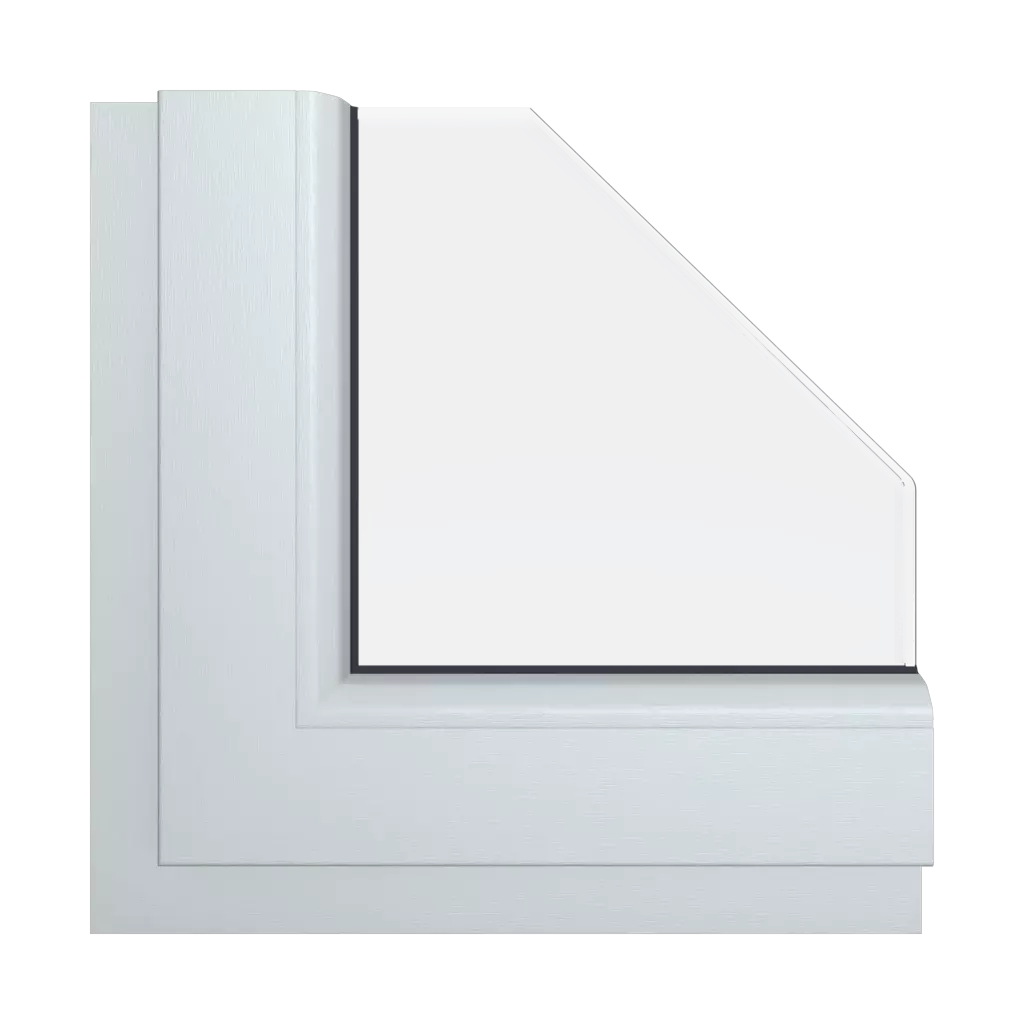 Gray Deko RAL 7001 windows window-color gealan-colors gray-deko-ral-7001 interior