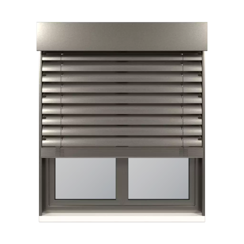 Metallic Gray DB703 windows frequently-asked-questions what-is-a-facade-blind   
